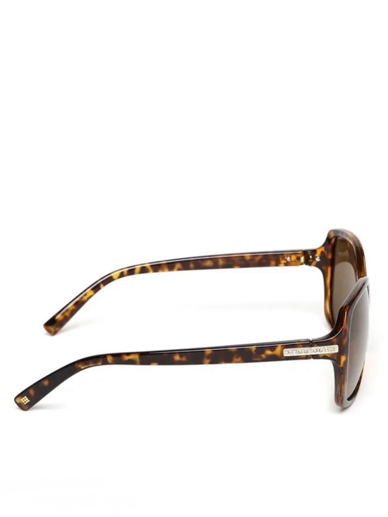 Women’s Polaroid Round Rhinestone Sunglasses main image 6